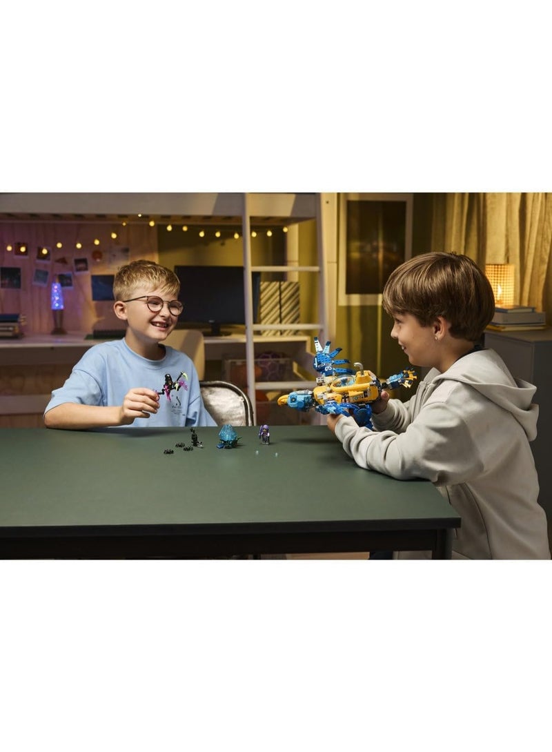 LEGO DREAMZzz 2in1 Crocodile Submarine Toy for Kids 71512 (Age 8+, 1107 Pieces) - Image 3